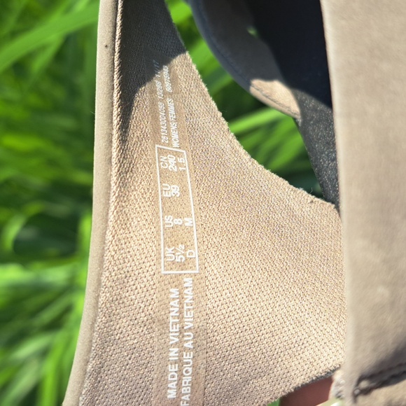 Clarks Women's Caddell Bright Wedge Sandal Sz8 - Picture 5 of 6